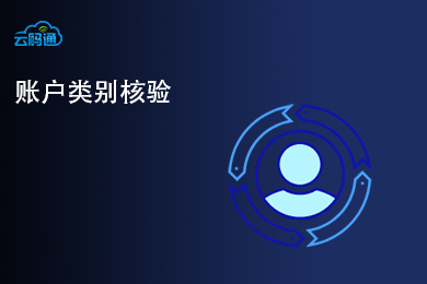 【云鉴】银行卡I类卡核验—银行卡五要素—银行卡账户类型核验-银行卡账户信息核验