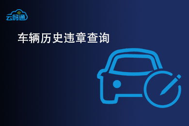 【云鉴】全国车辆交通历史违章记录查询-历史违章查询-违章详情-交通违章 (支持新能源车及大型货车违章查询)