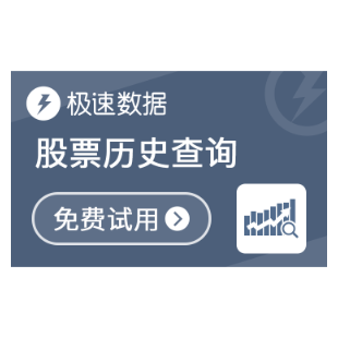 股票历史行情查询_股票历史行情数据_股票历史API_历史股票查询_股票历史行情查询_股票汇率_历史股票行情与汇率-极速数据-logo