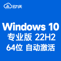[自动激活] Windows 10 专业版 V22H2 64位中文 2025年7月更新 win10 OSbuild19045-logo