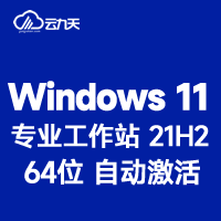 【自动激活】Windows 11 专业工作站 V21H2 64位 中文版(2023年更新)win11 纯净版-logo