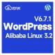 WordPress V6.7.1 企业建站博客系统 PHP8.0 多语言 AliLinux 3.2 64位 宝塔LNMP管理