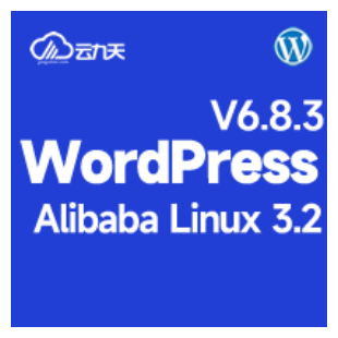 WordPress V6.8.3 企业建站博客系统 PHP8.3 多语言 AliLinux 3.2 64位 宝塔LNMP管理